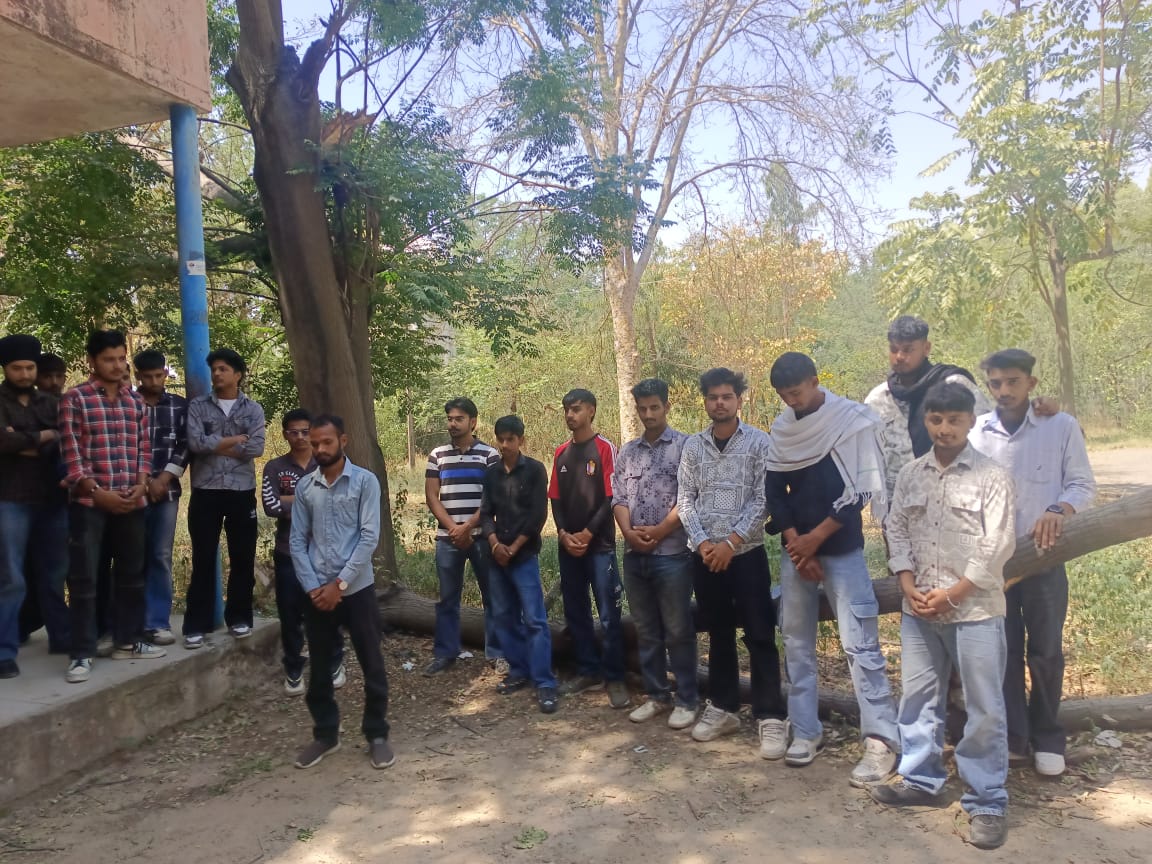ITI students pay tribute to the martyrs of Pahalgam